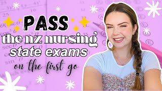 📚HOW TO STUDY FOR THE NZ NURSING STATE EXAM📚 nursing registration exam prep complete guide [upl. by Yklam]