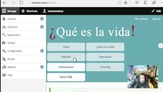 drupal Cómo crear páginas [upl. by Adele]