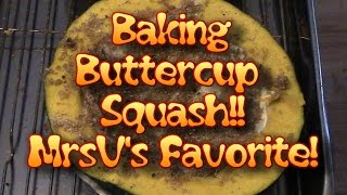 Baking Buttercup Squash [upl. by Nona251]