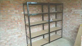 How To Assemble Metal Shelving [upl. by Noelyn]