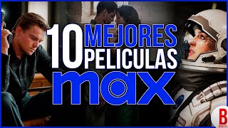 TOP 10 Mejores PELÍCULAS en MAX HBO [upl. by Llesirg]