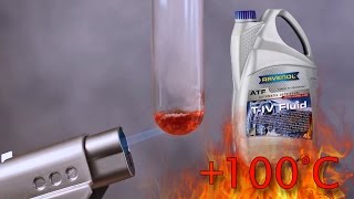 Ravenol ATF TIV fluid Jak czysty jest olej automatycznej skrzyni biegów Test powyżej 100°C [upl. by Aerdnuahs]