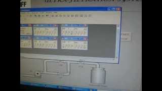 SCADA system designed in Kenya on WinCC flexible and S7300 plc simulator [upl. by Enilav303]