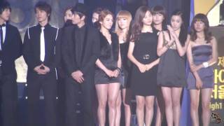 Fancam 100203 SNSD  all about SNSD19th Seoul Music Award Part 1 of 11 [upl. by Enineg]