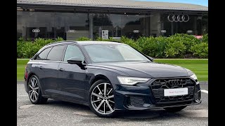 Approved Used Audi A6 Avant Black Edition  Carlisle Audi [upl. by Adalia]