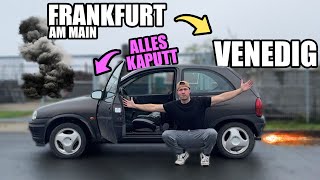 Ich KAUFE ein 300€ SCHROTTAUTO und FAHRE nach VENEDIG [upl. by Jacki]