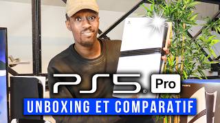 PS5 PRO  Je déballe la NOUVELLE PLAYSTATION 5 PRO  💥 Comparatif 1er aperçu Lecteur de disque [upl. by Rennane983]