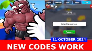 NEW CODES 👋NEWTrain to slap thugs ROBLOX  OCTOBER 11 2024 [upl. by Messere879]