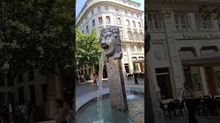 Fontana del Giano Bifronte Trieste trieste italy fountain travel landmark [upl. by Ansev]