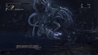 Ebrietas Daughter of the Cosmos Boss Fight  Bloodborne Blind Run [upl. by Eitak]