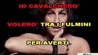 KARAOKE MERAVIGLIOSA CREATURA DEMO  GIANNA NANNINI [upl. by Terryl368]