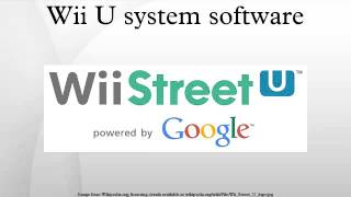 Wii U system software [upl. by Elijah]