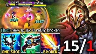 NEW FULL AP JAX BROKE THE GAME [upl. by Anhavas]