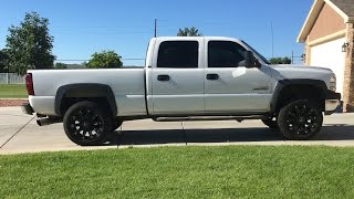 LB7 Duramax Sound Clip 4quot Exhaust AFE Intake and Turbo Horn [upl. by Mildrid]