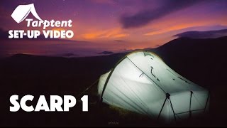 Tarptent Scarp 1 Setup [upl. by Niuqaoj382]