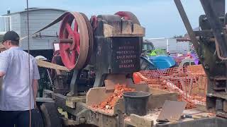 Chale show Isle of Wight stone crusher demonstration [upl. by Asiat]