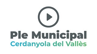 Ple en directe Aj Cerdanyola del Vallès 18 Julio  2024 [upl. by Assyli]