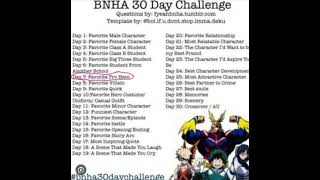 Mha 30 day challenge Day 7 mha anime manga mhacommunity [upl. by Iatnohs]