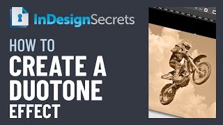 InDesign HowTo Create a Duotone Effect Video Tutorial [upl. by Adnir]