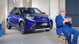 New 2022 Toyota Aygo X  Redesigned Small Crossover SUV [upl. by Bernt]