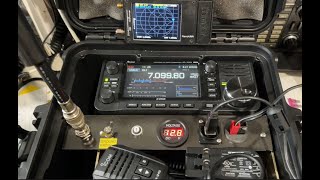 ICOM IC705 NVIS Winlink HF EMCOM [upl. by Cameron]