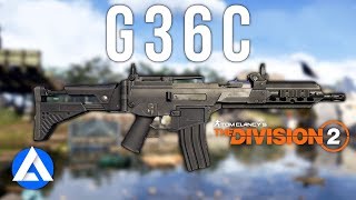 The Division 2  G36C Assault Rifle Showcase Weapon Guide [upl. by Ioves]