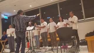 Sumasamba Sumasamo by Agnus Dei Choir [upl. by Akcinat470]