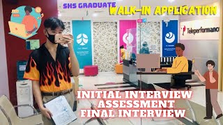 CALL CENTER DIARIES  APPLYING AS A CALLCENTER WITH NO EXPERIENCE amp A SENIOR HIGHSCHOOL GRADUATE [upl. by Ayisan]