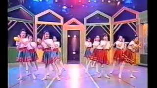 Dancing with tambourines Dance group quotChildhoodquot in program TV Israel Choreographer Irina Jammal [upl. by Dyann]