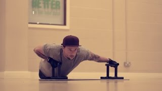 Chest workout with parallettes calisthenics x street workout [upl. by Higgins]