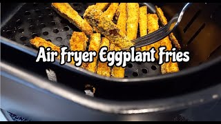 Simple Eggplant Parmesan Air fryer Recipe Better Than Chicken [upl. by Cormack]