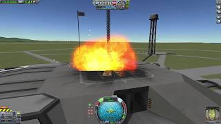 Testing JX4 quotWhiplashquot Turbo Ramjet Engine  KSP [upl. by Layor]