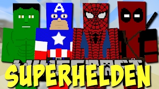 70 SUPERHELDEN MOD Spiderman Iron Man Hulk Deutsch [upl. by Adnyc97]