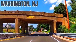 7 NJ 31 Traveling Thru Rural Hunterdon amp Warren Counties to Washington NJ  SPLIT SCREEN  4K [upl. by Debra285]