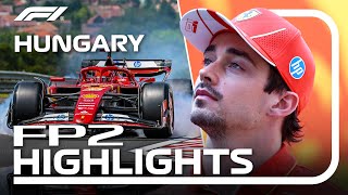 FP2 Highlights  2024 Hungarian Grand Prix [upl. by Ahsienak]