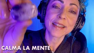 ASMR per CALMARE LA MENTE 😌 MINDFULNESS e PENSIERO CONSAPEVOLE Pulizia Energetica con Cristalli [upl. by Torras]