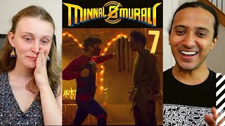 MINNAL MURALI Movie Reaction Review PART 7  CLIMAX  Tovino Thomas Basil Joseph [upl. by Barrada]