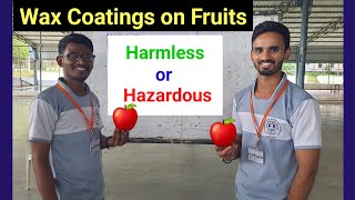 Apple Preservation 🍎 Wax Coating of Fruits Food Science and Technology Shivaji University [upl. by Dibb]