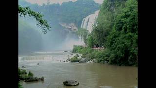 Huangguoshu Falls Anshun Guizhou China [upl. by Ellary]