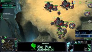 StarCraft 2 Very Hard AI Terran vs Protoss [upl. by Ydnim51]