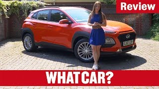 2020 Hyundai Kona review – a better small SUV than the Seat Arona  What Car [upl. by Erving384]