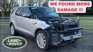 REPAIRING A WRECKED 2018 LAND ROVER DISCOVERY 5 PART 2 [upl. by Cita]