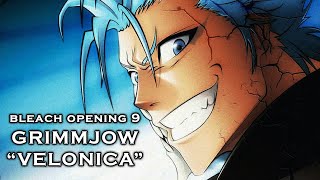 GRIMMJOW  quotVELONICAquot BLEACH OPENING 9 AI Cover [upl. by Nwahsan]