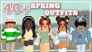 40 SPRING Bloxburg Outfit Codes [upl. by Kissie758]