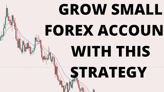 How to grow a small FOREX account  Beginners forex trading strategy [upl. by Ecinnahs27]