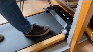 How to Adjust Misaligned Belt Lifepro Portable Treadmill [upl. by Notwen]