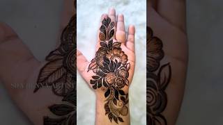 New stylish front hand Mehendi design  easy mehndi designs mehndi designs shortsvideo mehndi yt [upl. by Ramraj]