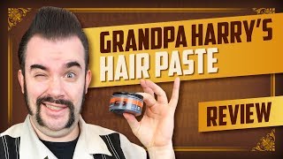 Super für dünne Haare  Murray’s Grandpa Harry’s Hair Paste Review  english subtitles [upl. by Klement]