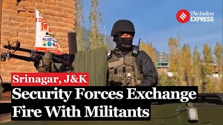 Encounter Erupts in Srinagar’s Khanyar Third Militancy Incident in Kashmir Since Friday [upl. by Frodin]