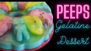 Easter Peeps in Gelatine Dessert  I did it so you wont have to [upl. by Chiaki170]